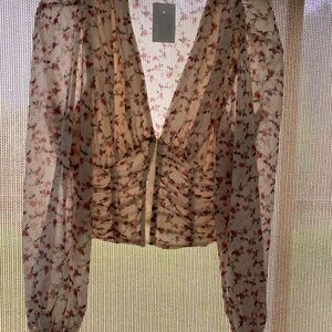 Magnolia Theory Bluebell Lola Blouse size 1X